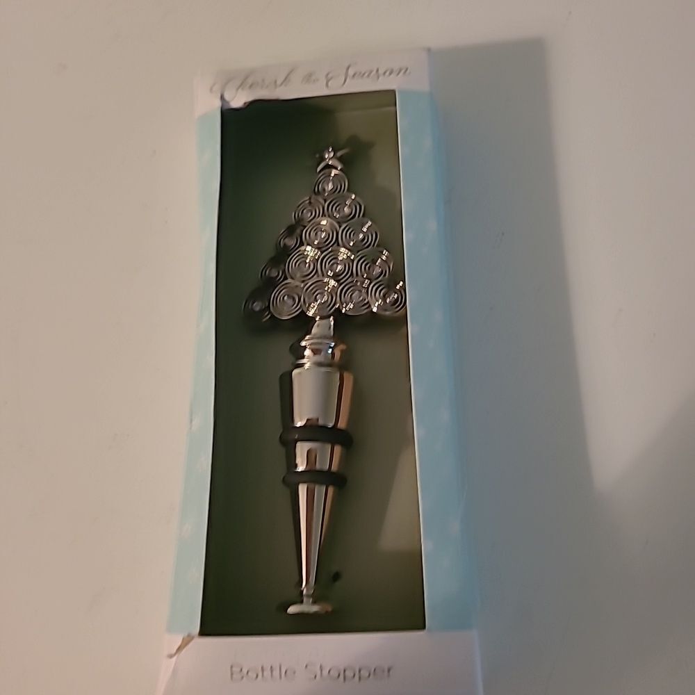 Cherish the Season Bottle Stopper